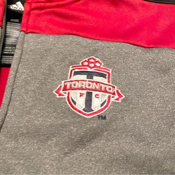 Adidas Toronto FC Kids Track Jacket Zip Up Boys Size 7 - Picture 3 of 16
